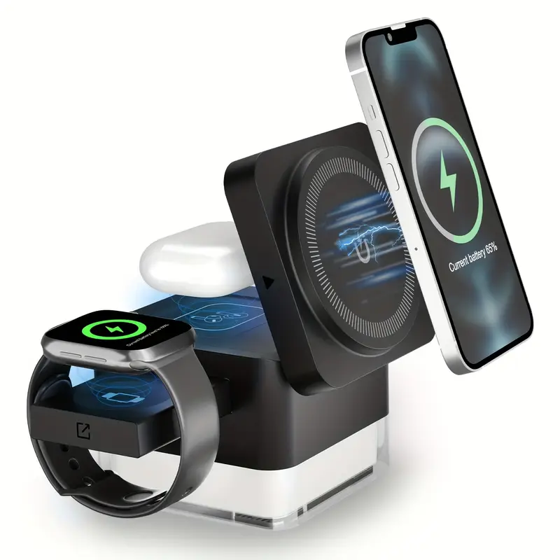 PowerHub 3-in-1 Magnetic Power Bank (iPhone / Apple Watch / AirPods)
