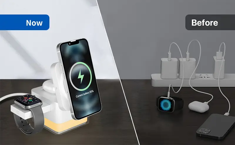 PowerHub 3-in-1 Magnetic Power Bank (iPhone / Apple Watch / AirPods)