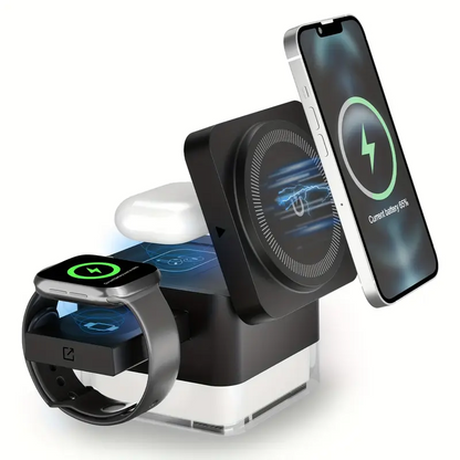 PowerHub 3-in-1 Magnetic Power Bank (iPhone / Apple Watch / AirPods)
