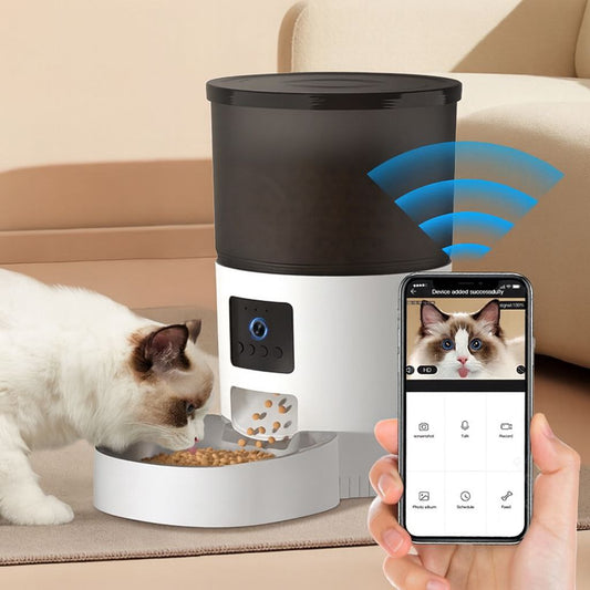 Automatic Cat and Dog Feeder with Video Cat Food Camera